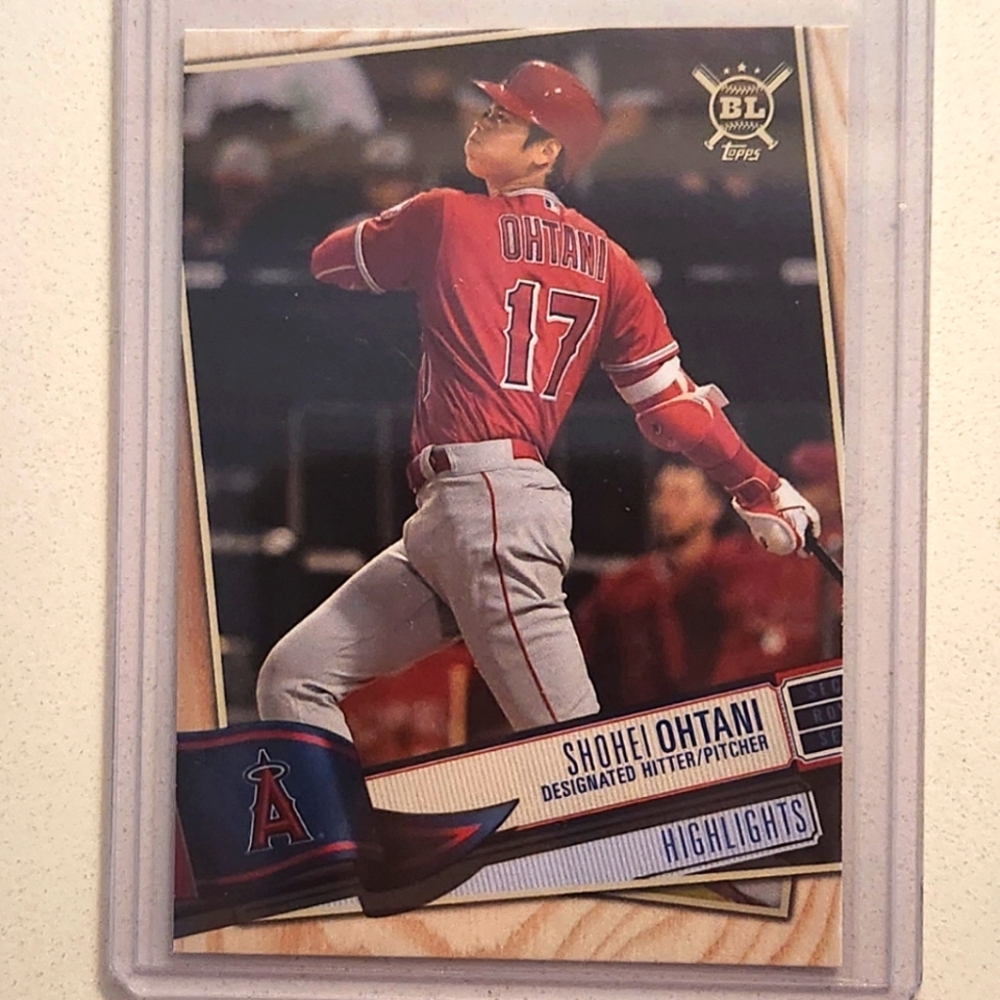 Shohei Ohtani  Baseball Card
